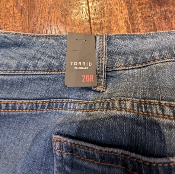 Perfect Boyfriend Ankle Premium Stretch Mid-Rise Jean, Size 26 Regular - Picture 11 of 13